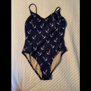 NWT JCrew Anchor bathing suit
